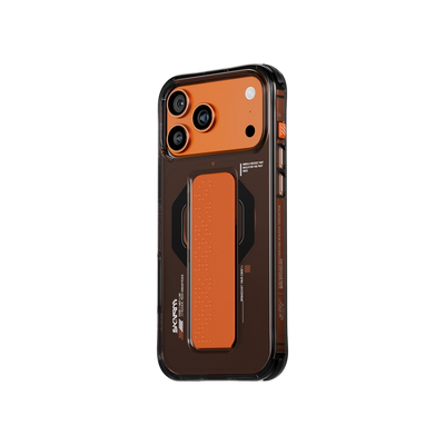 Skinarma Haxa Mag-Charge Grip-Stand Case for iPhone 17 Pro Max - Black 