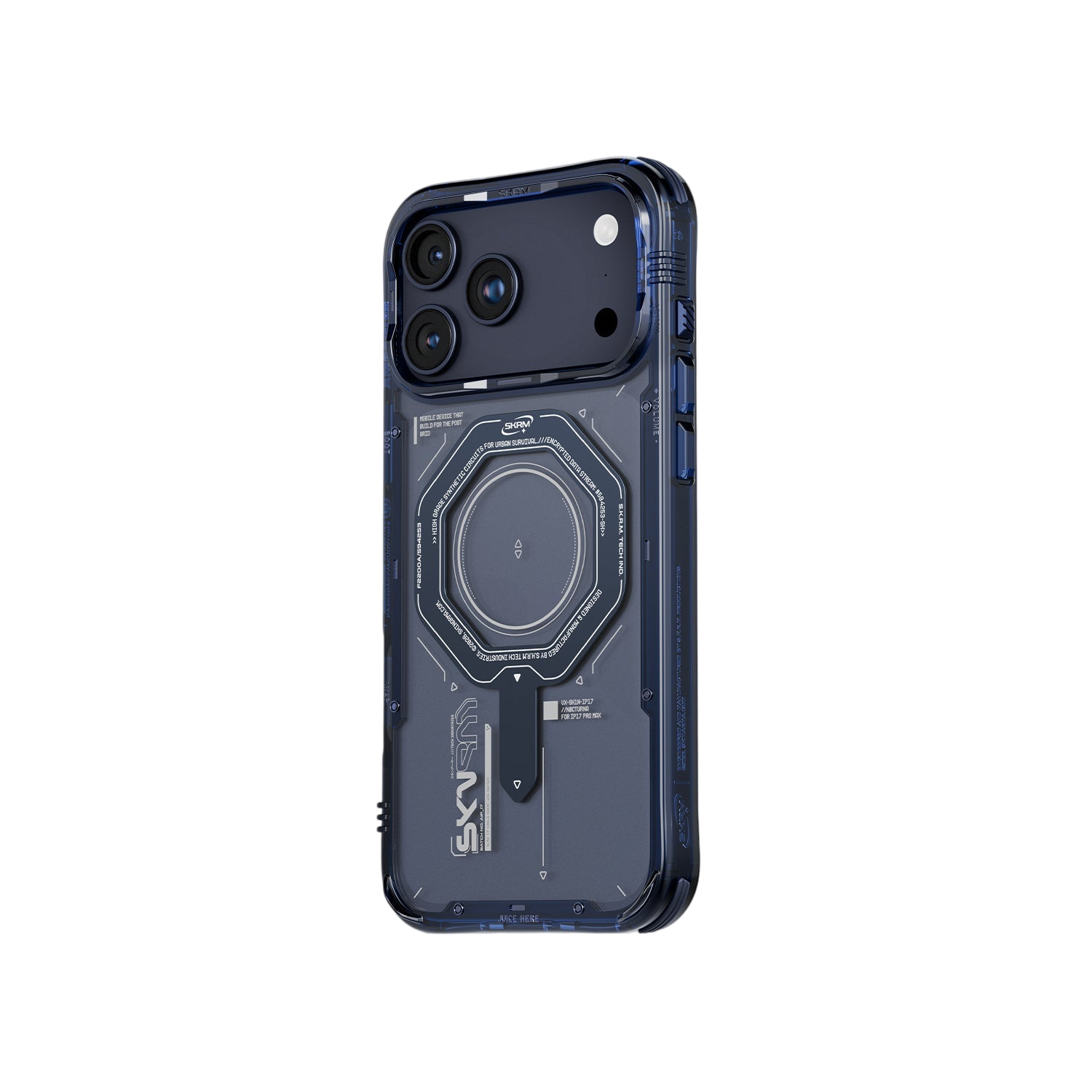 Skinarma Magma Mag-Charge Case for iPhone 17 Pro Max - Navy 