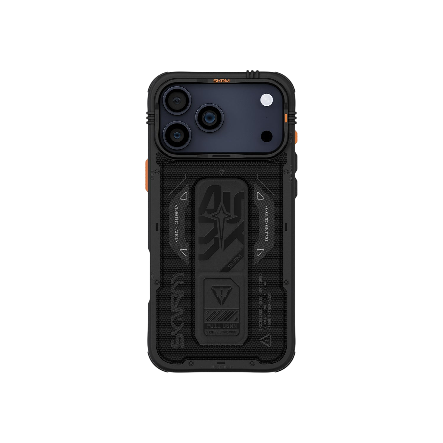 Skinarma Phantom Mag-Charge Grip-Stand Case for iPhone 17 Pro Max - Black 