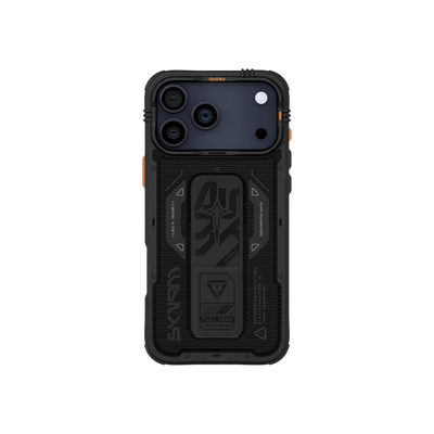 Skinarma Phantom Mag-Charge Grip-Stand Case for iPhone 17 Pro Max - Black 