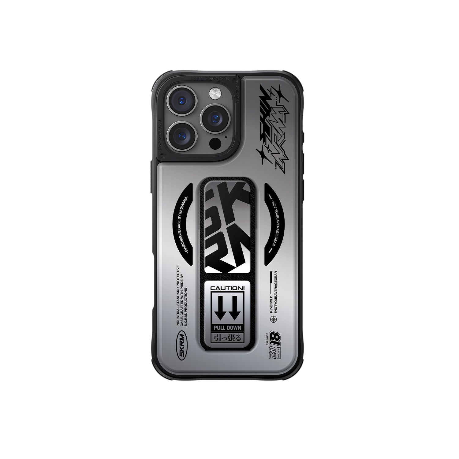 Skinarma KIRA KOBAI حافظة Mag-Charge مع حامل لهاتف iPhone 16 Pro