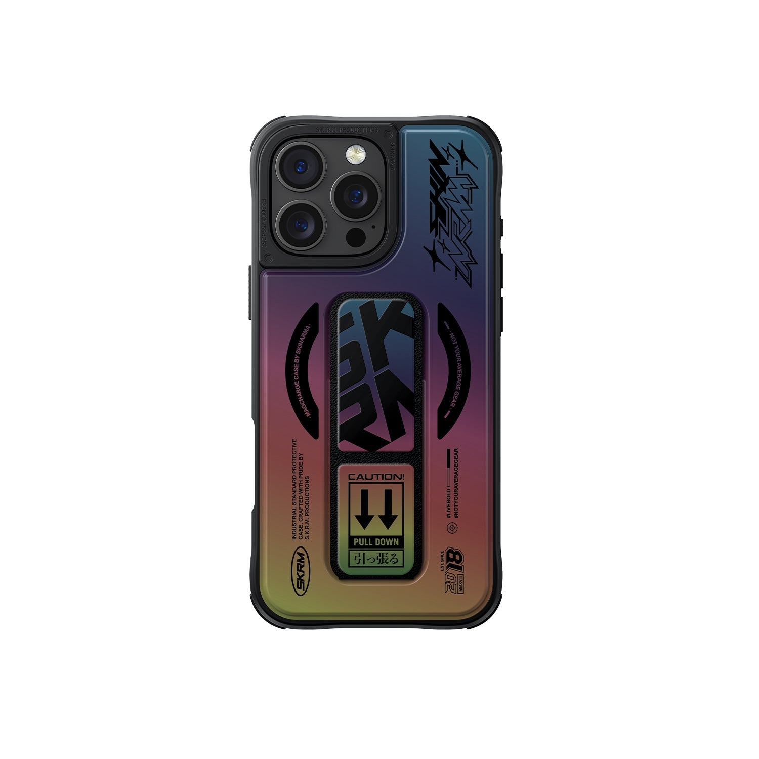 Skinarma KIRA KOBAI Mag-Charge Case with Grip-Stand for iPhone 16 Pro