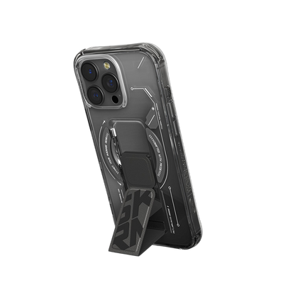 Skinarma HELIO Mag-Charge Case with Grip-Stand for iPhone 16 Pro