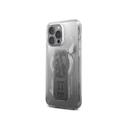 Skinarma HELIO Mag-Charge Case with Grip-Stand for iPhone 16 Pro