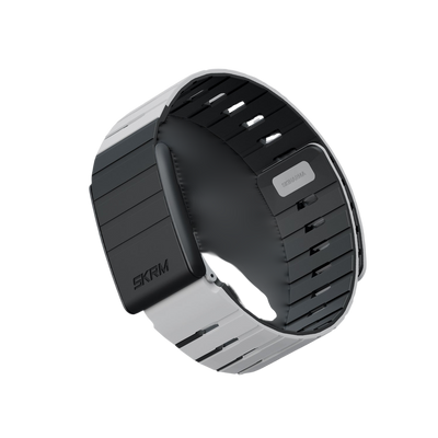 Skinarma GEMINI Strap for Whoop 5 MG Series - CHALKBLACK #color_chalkblack