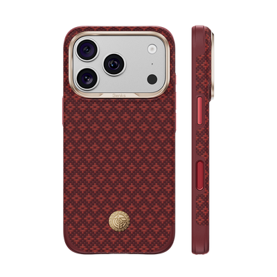 Benks ArmorGrid Edge X9 Case built with Kevlar® for iPhone 18 Pro / 18 Pro Max - ArmorEdge Red 