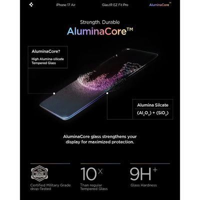 Spigen Privacy Screen Protector Glas.tR EZ Fit Pro HD for iPhone Air (1-pack)