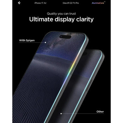 Spigen Privacy Screen Protector Glas.tR EZ Fit Pro HD for iPhone Air (1-pack)