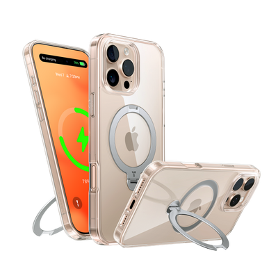 TORRAS Ostand 360° Spin Stand MagSafe Case for iPhone 16 Pro Max