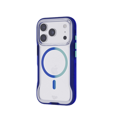 Tech21 EvoPro MagSafe Case for iPhone 17 Pro Max Case - Electric Blue/Jelly Mint