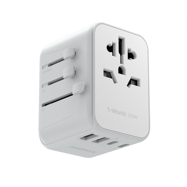 Momamx 1-World 5-Port Travel Charger 35W