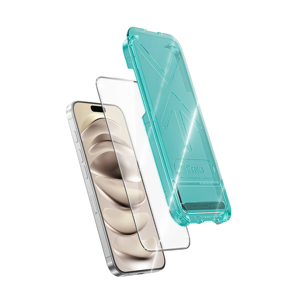 Benks iPhone 16 Pro Max Glass Warrior HD Screen Protector (Corning Glass 2)