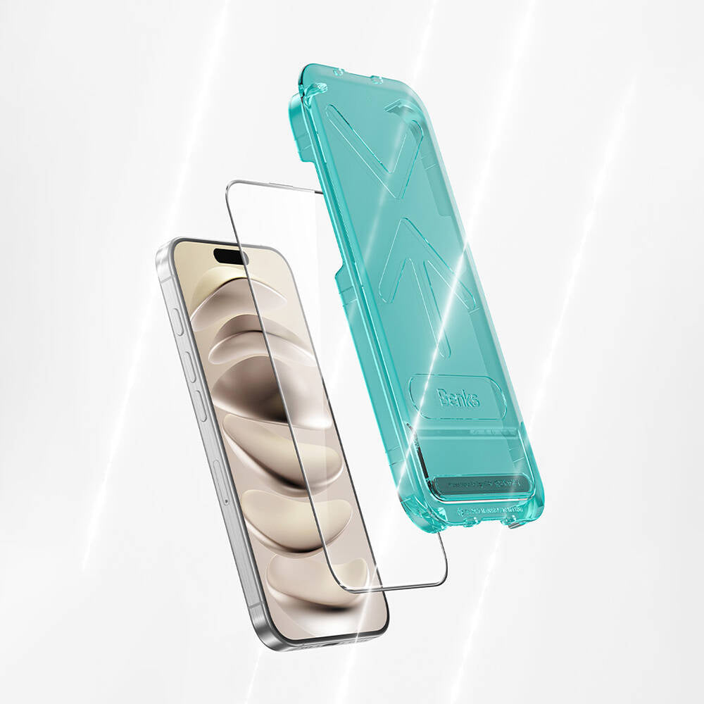 Benks iPhone 16 Pro Max Glass Warrior HD Screen Protector (Corning Glass 2)