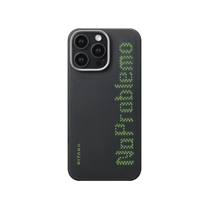 Pitaka Aries Collaborative Luminous Case for iPhone 16 Pro