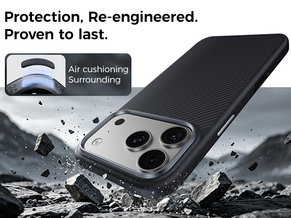 Benks 600D Pro Case built with Kevlar® for iPhone 18 Pro / 18 Pro Max - features