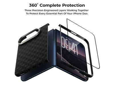 Benks ArmorGrid Air Grand Combo built with Kevlar® for iPhone Duo - features