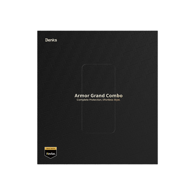 Benks ArmorGrid Air Grand Combo built with Kevlar® for iPhone Duo - Retail packaging box