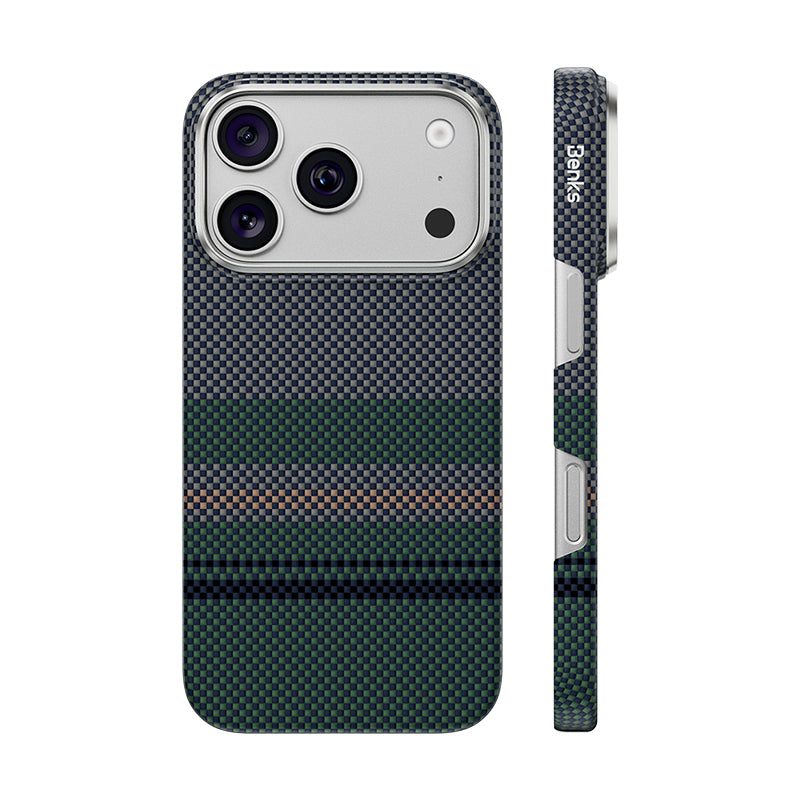 Benks Aurora Air C1 Case built with Kevlar® for iPhone 18 Pro - render