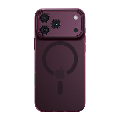 Benks Lucid Armor Phone Case for iPhone 18 Pro & iPhone 17 Series (17 / Pro / Pro Max / Air) - Deep Red 