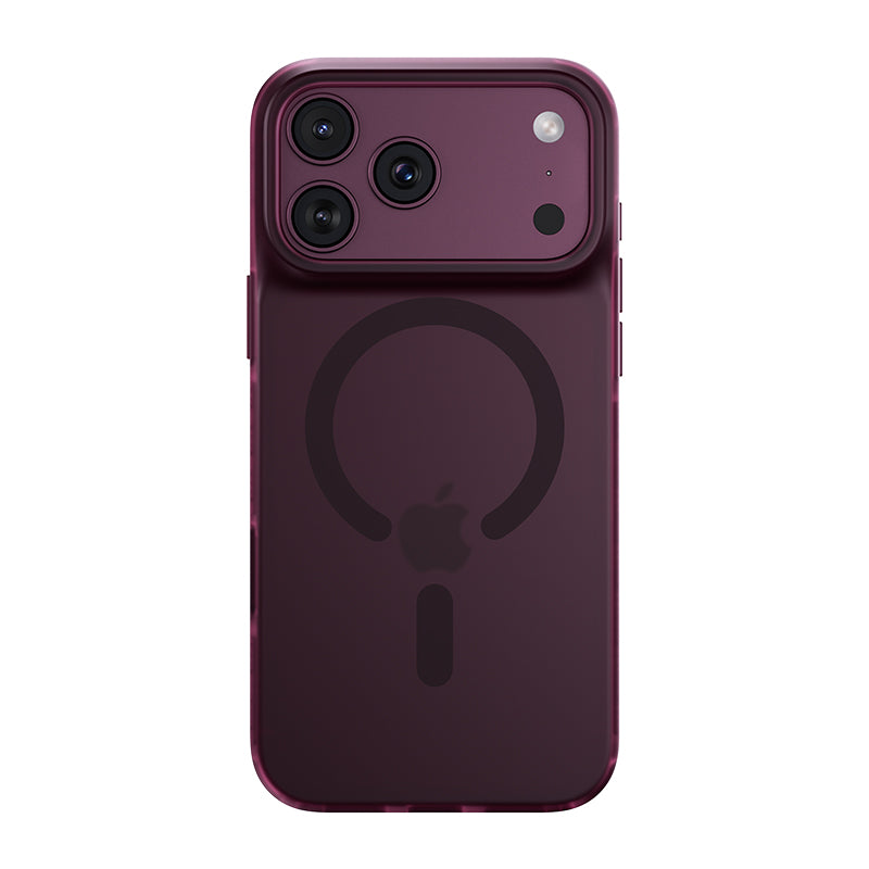 Benks Lucid Armor Phone Case for iPhone 18 Pro & iPhone 17 Series (17 / Pro / Pro Max / Air) - Deep Red 