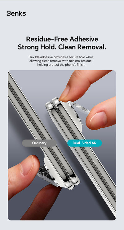 Benks OmniWarrior AR Lens Protector for iPhone Duo - Transparent AR lens protector features