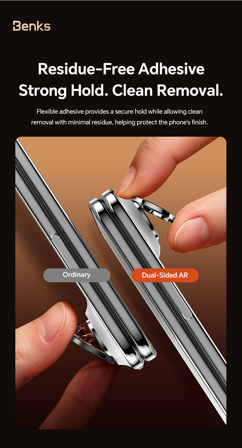 Benks OmniWarrior AR Lens Protector for iPhone Duo - Metal AR lens protector features