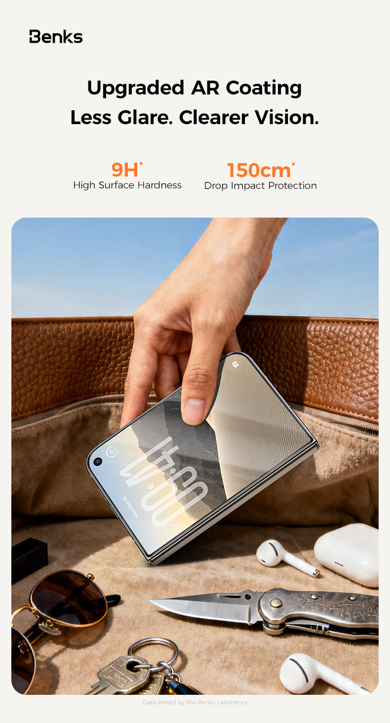Benks OmniWarrior Screen Protector for iPhone Duo - HD Glass AR coating