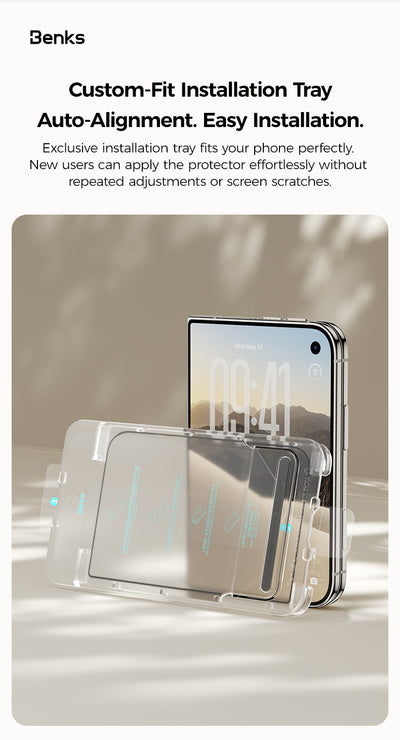 Benks OmniWarrior Screen Protector for iPhone Duo - features