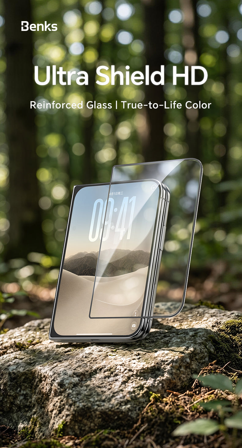 Benks Ultra Shield Plus HD Screen Protector for iPhone Duo - features