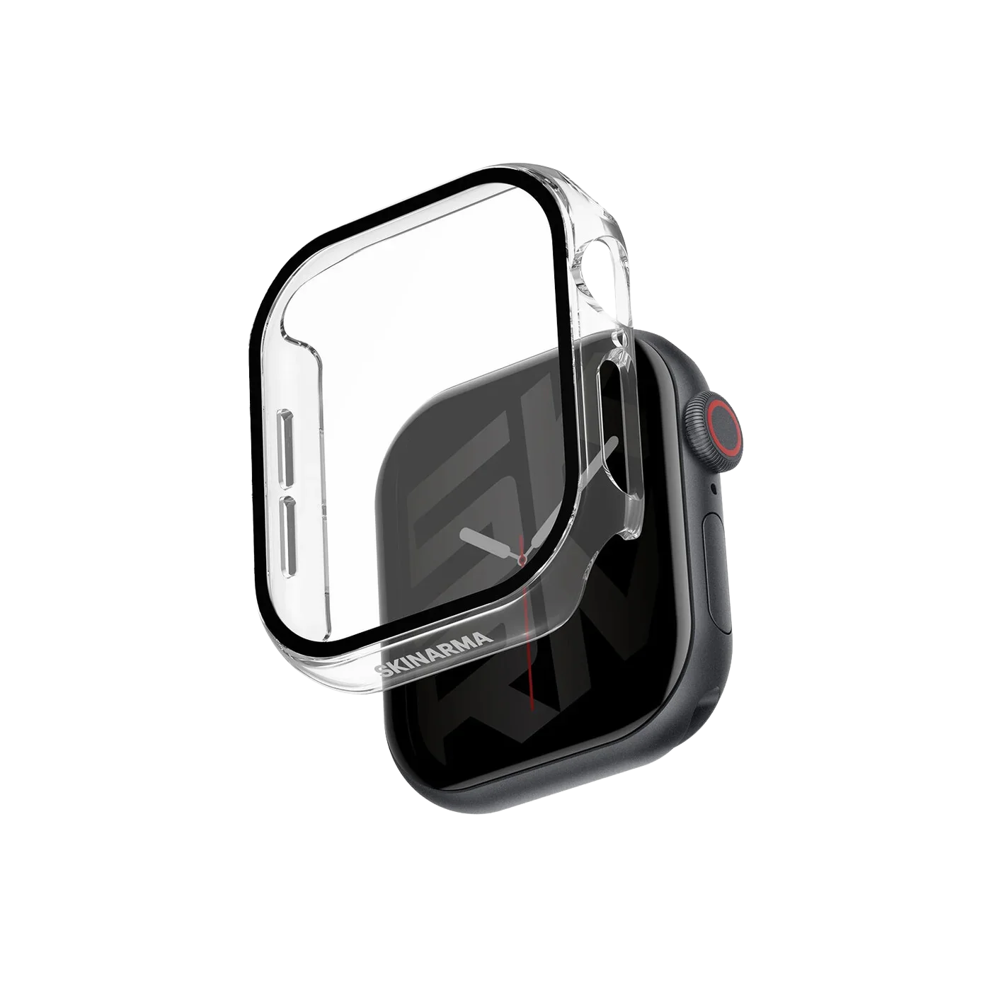 Skinarma GADO Slim Case with 9H Clear Screen Protector for Apple Watch Series 10 46mm