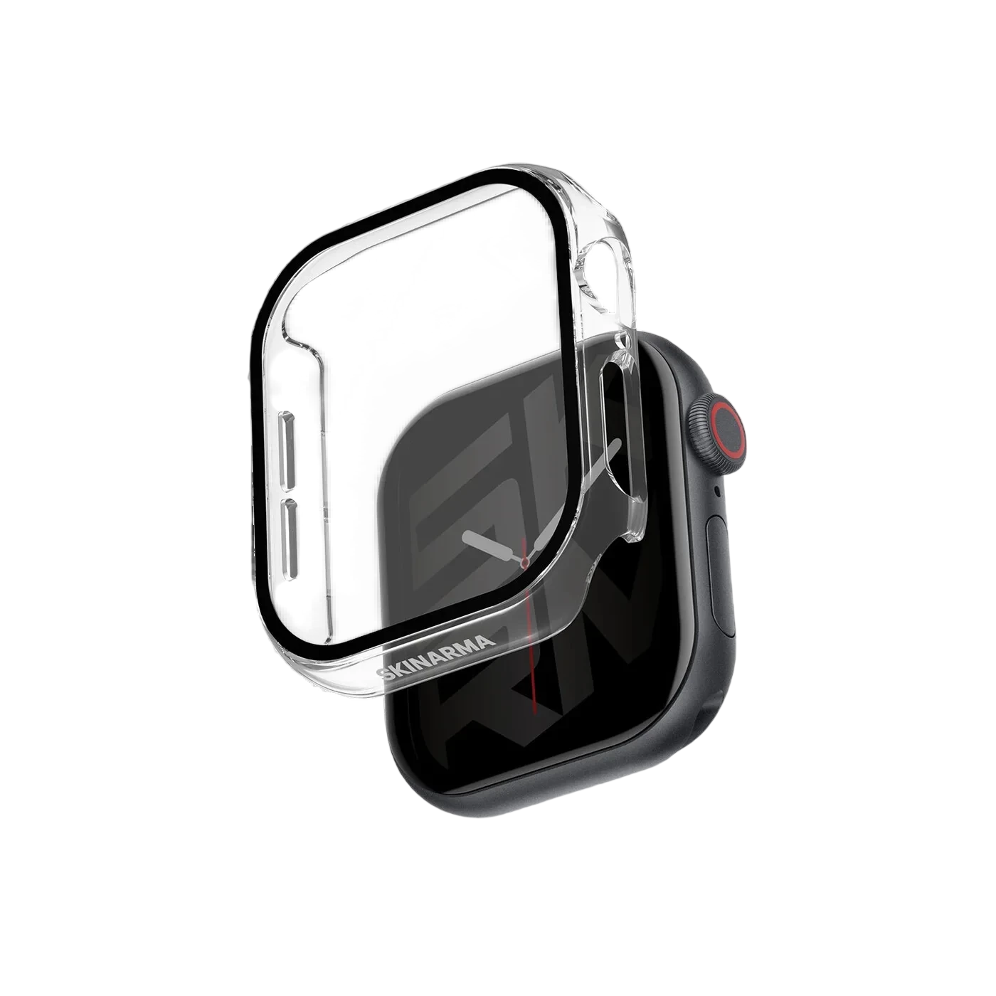 Skinarma GADO Slim Case with 9H Clear Screen Protector for Apple Watch Series  11 / 10 46mm