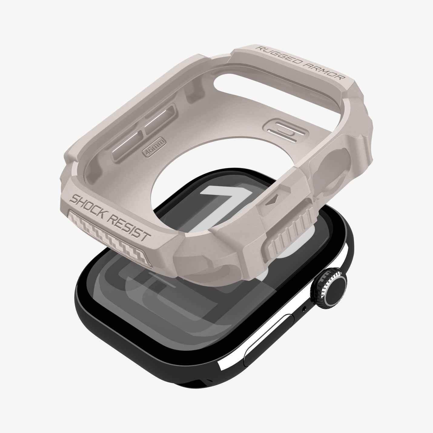 Spigen Rugged Armor 2 Case for Apple Watch Series 11 / Series 10 46mm