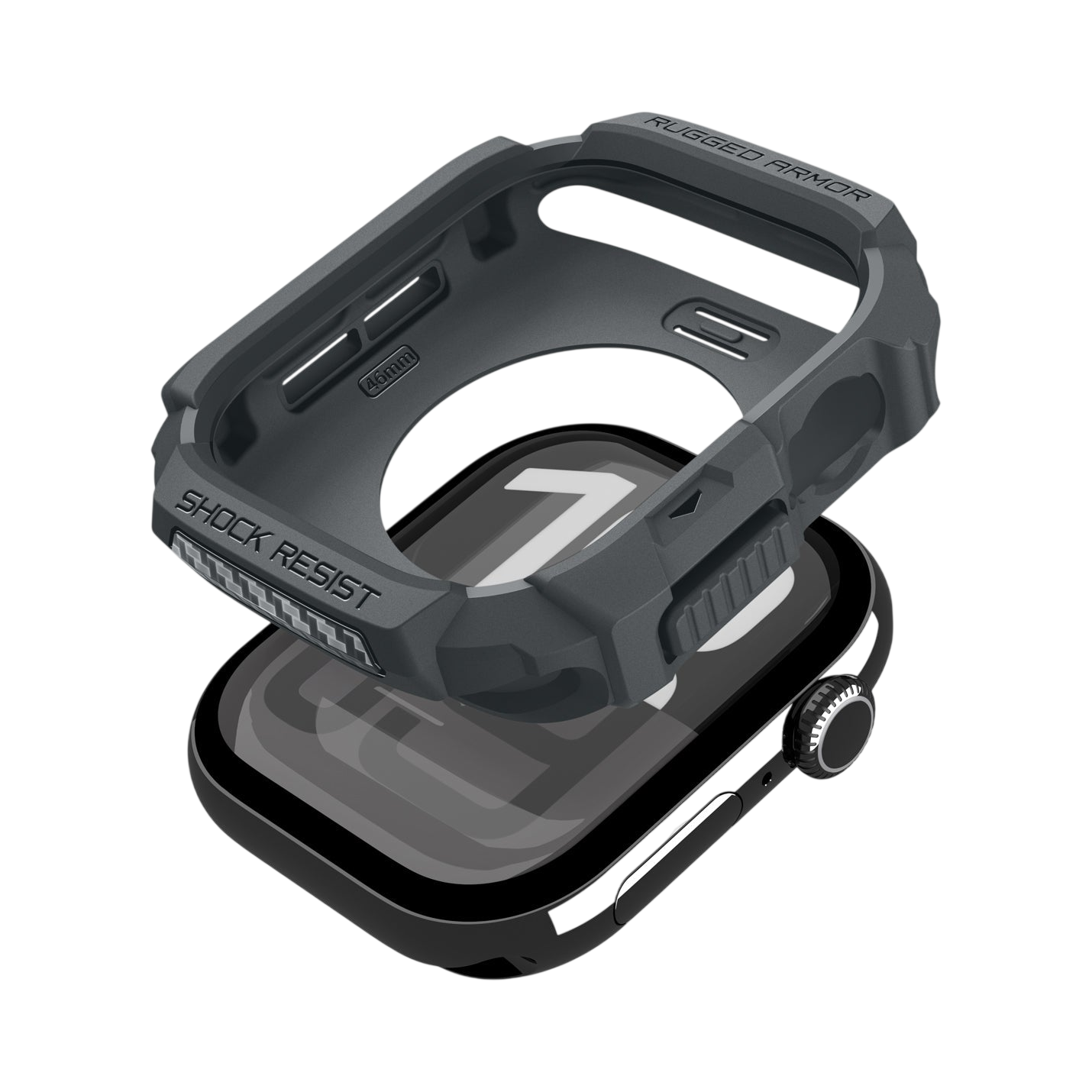 Spigen Rugged Armor 2 Case for Apple Watch Series 11 / Series 10 46mm