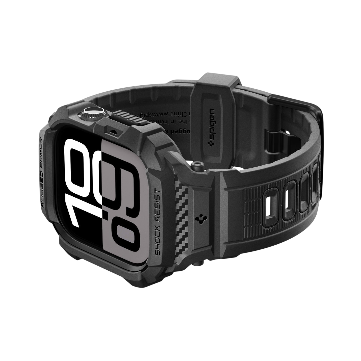 Spigen Rugged Armor Pro 2 Case + Band for Apple Watch Series 11 / 10 46mm