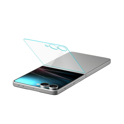 Spigen GLAS.tR EZ Fit Screen Protector for Samsung Galaxy Z Flip 7 - 2 Pack