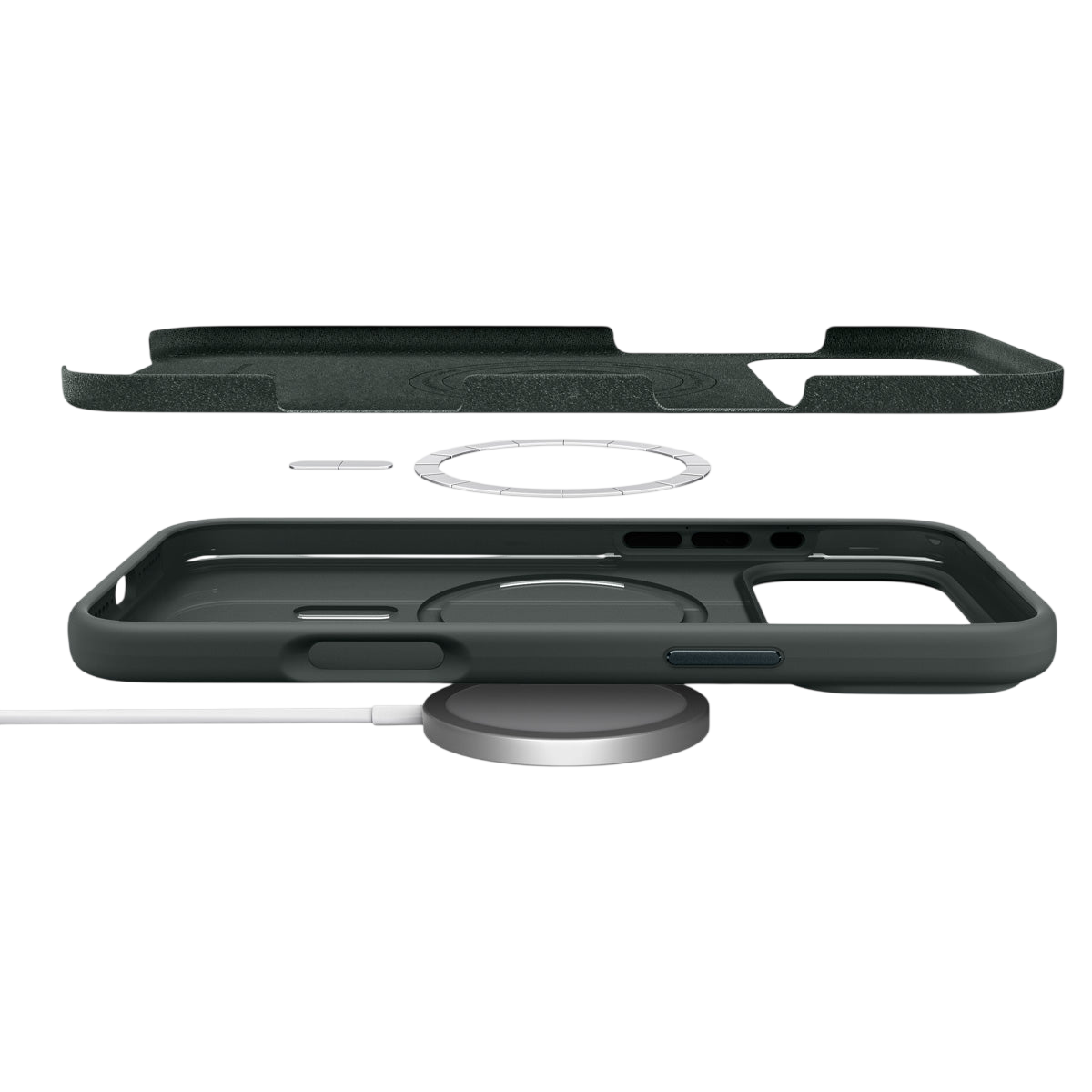 Spigen Silicone Fit (MagFit) Case for iPhone 17 Pro Max / iPhone 17 Pro