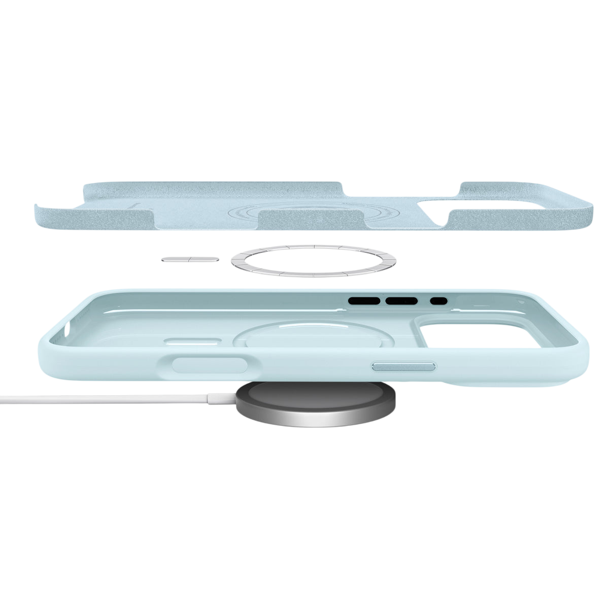 Spigen Silicone Fit (MagFit) Case for iPhone 17 Pro Max / iPhone 17 Pro