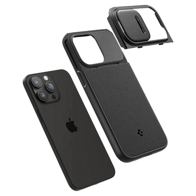 Spigen iPhone 15 Pro Max Case Optik Armor (MagFit)