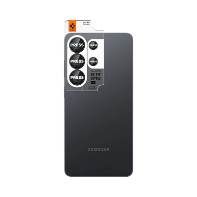 Spigen Glas.tREZFit Optik Black Lens Protector for GalaxyS26 Ultra - 2 Pack