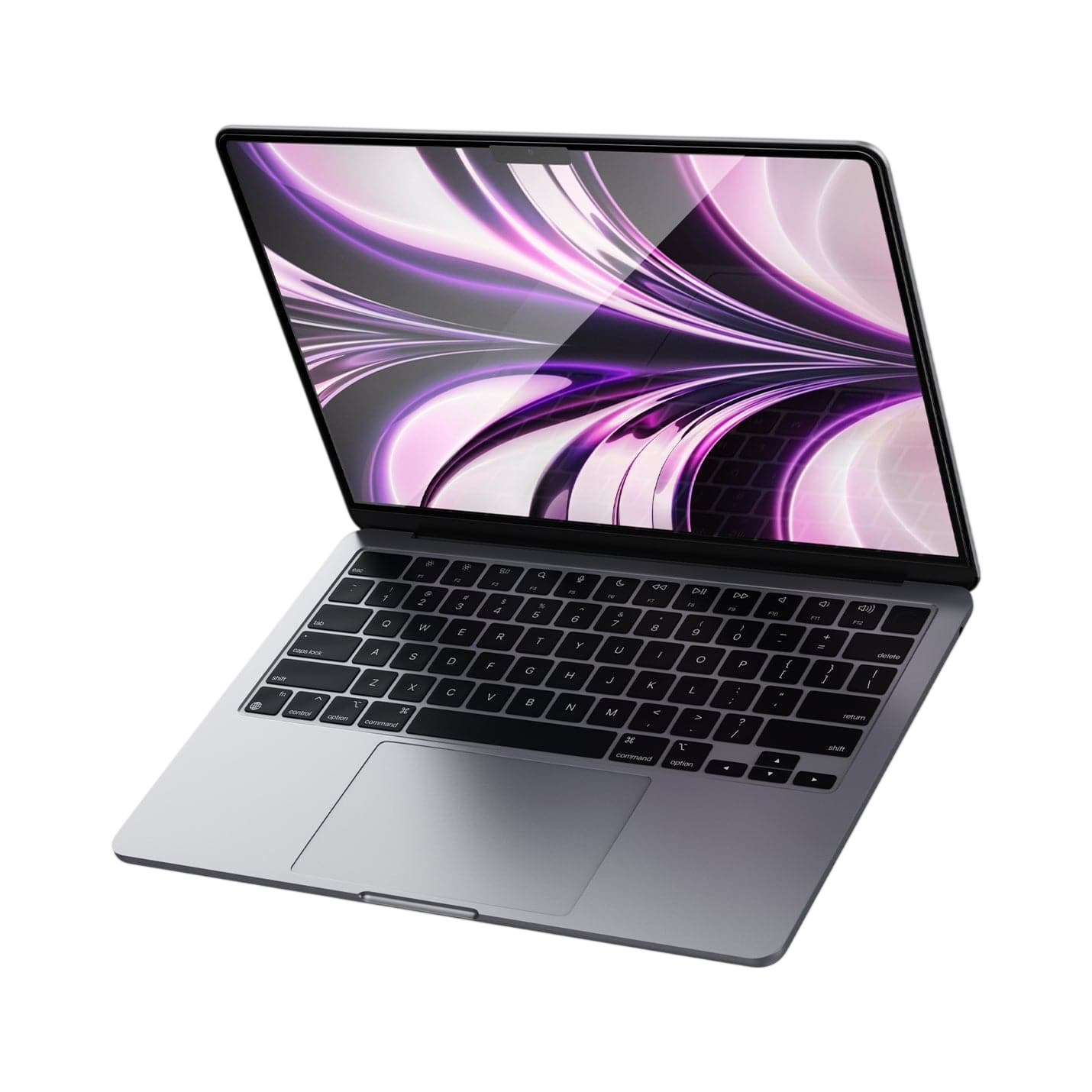 واقي شاشة Spigen GLAS.tR SLIM لجهاز MacBook Air (M4 / M3 / M2)