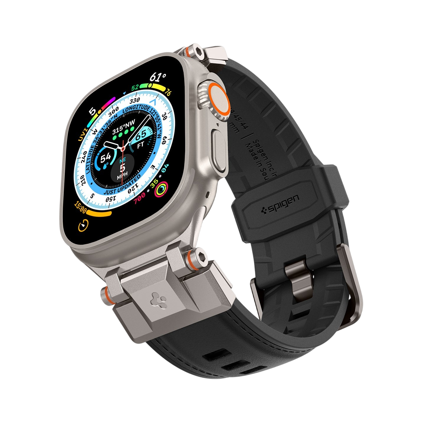 حزام سبجن دورا برو أرمور PU لساعات آبل ووتش ألترا 3 / 2 / 1