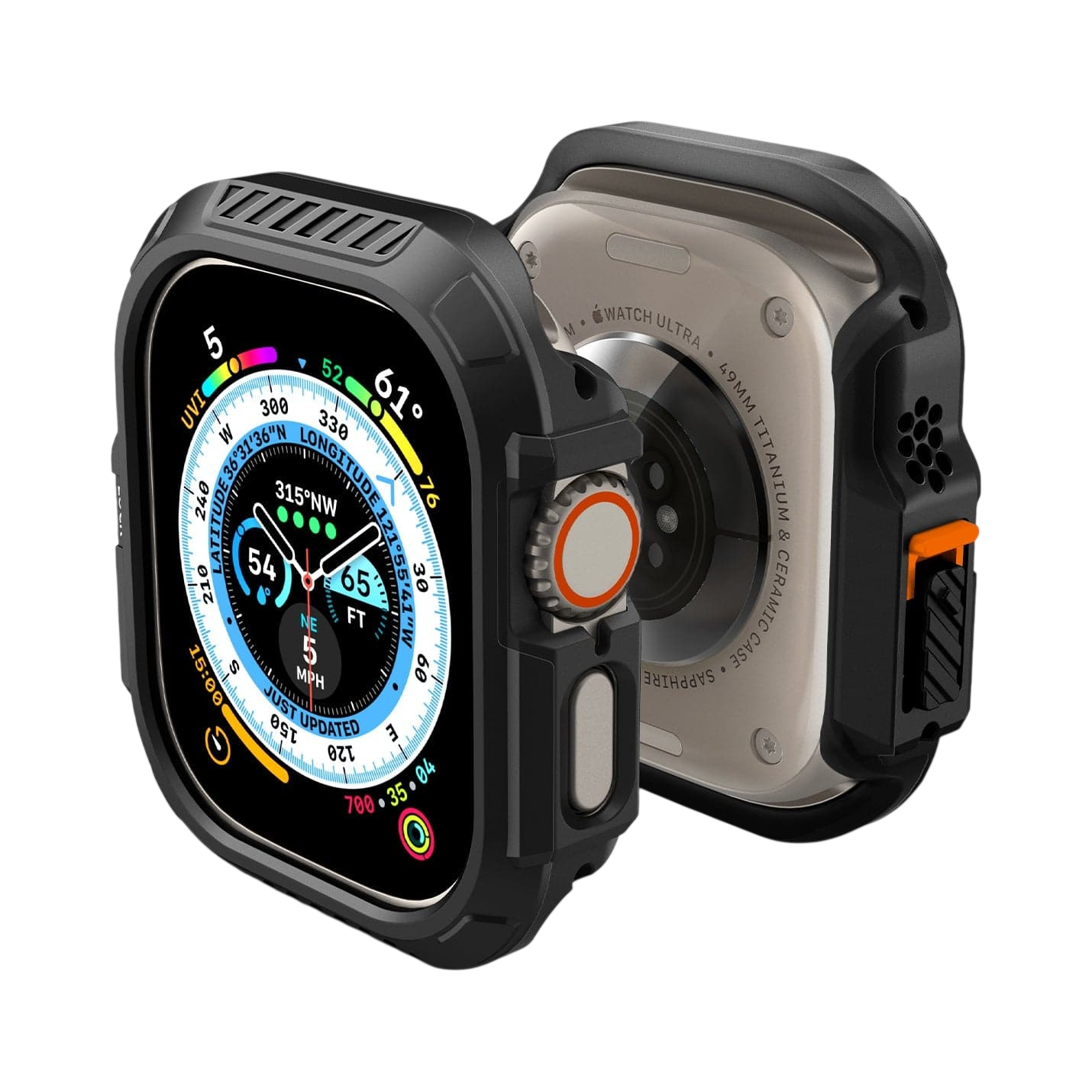 حافظة Spigen Lock Fit لساعة Apple Watch Ultra (49 ملم)