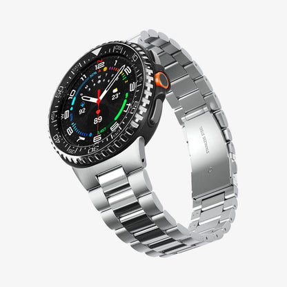 سبجن بيزل تون لسامسونج جالكسي ووتش 8 كلاسيك 46 مم - أسود