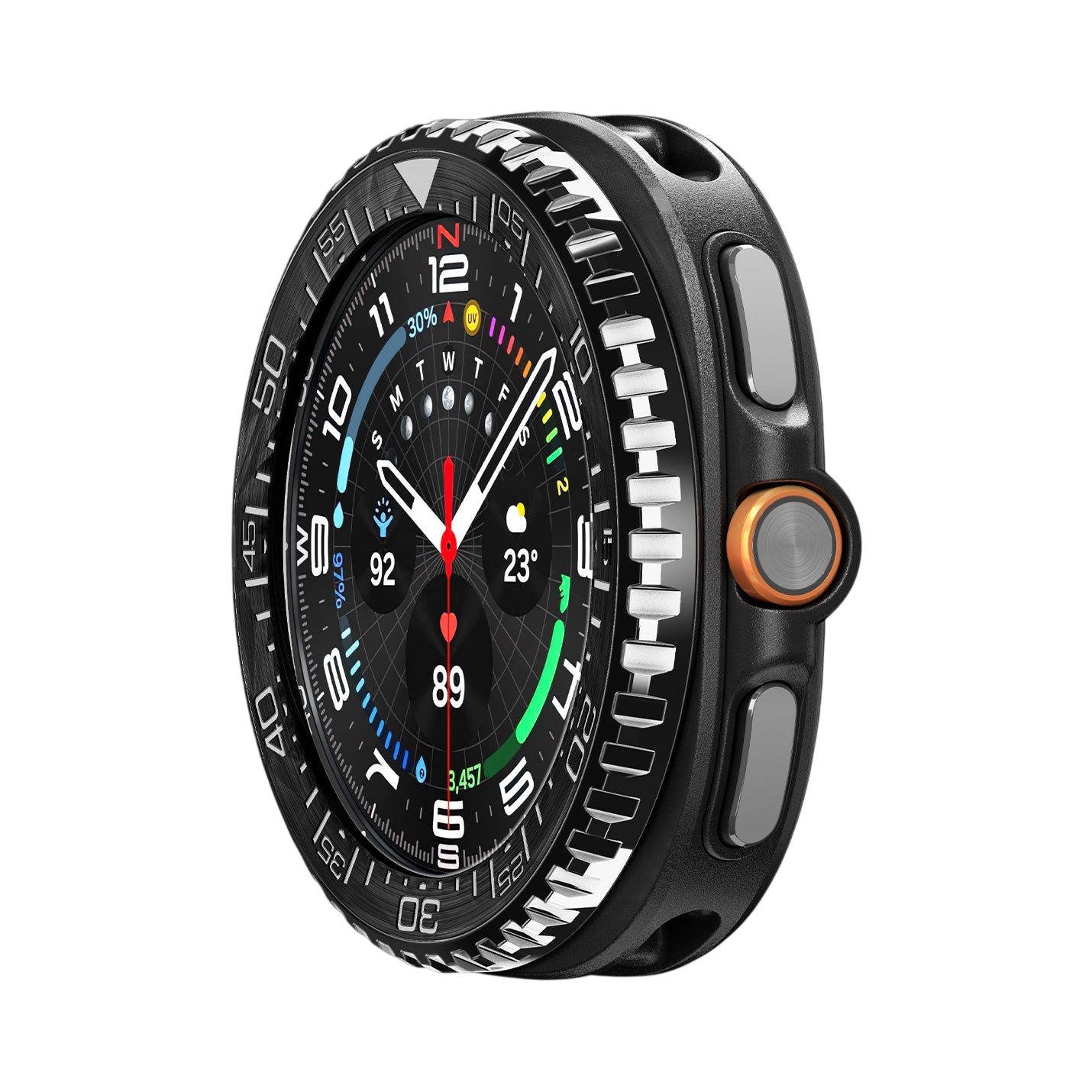 Spigen Bezel Tune for Samsung Galaxy Watch8 Classic 46mm - Black