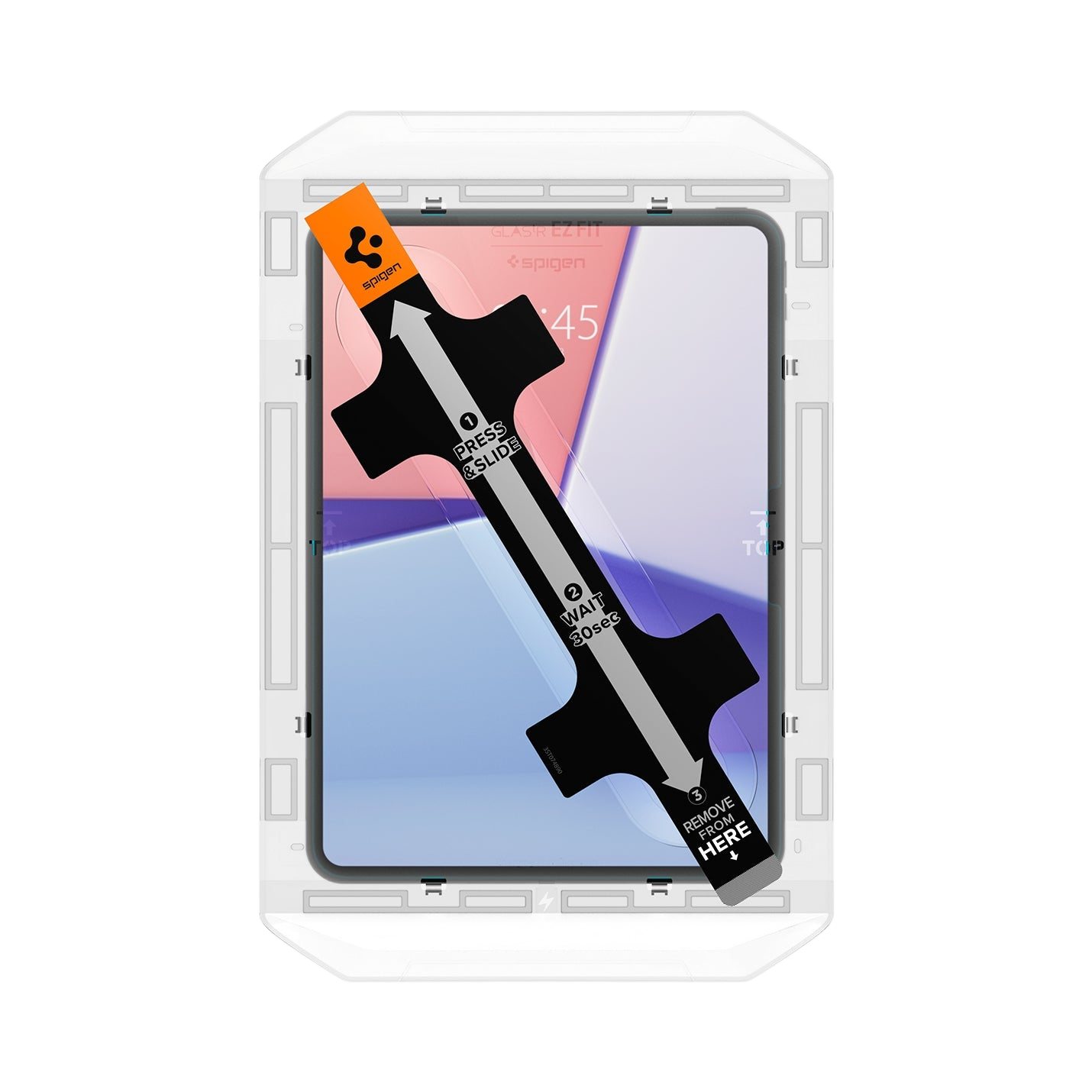 Spigen iPad Pro M5 / M4 GLAS.tR EZ Fit Screen Protector