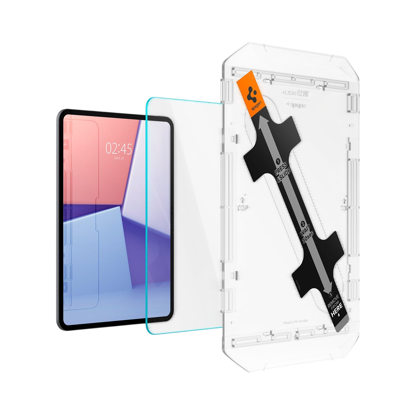 Spigen iPad Pro M5 / M4 GLAS.tR EZ Fit Screen Protector