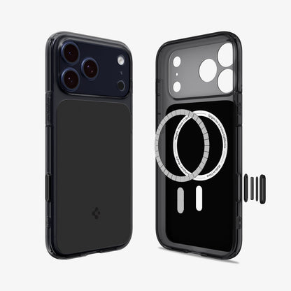 غلاف سبجن الترا هايبرد تي ماغ فيت لجهاز آيفون 17 برو ماكس / آيفون 17 برو