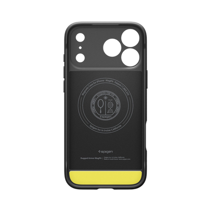 Spigen Rugged Armor (MagFit) Case for iPhone 17 Pro Max