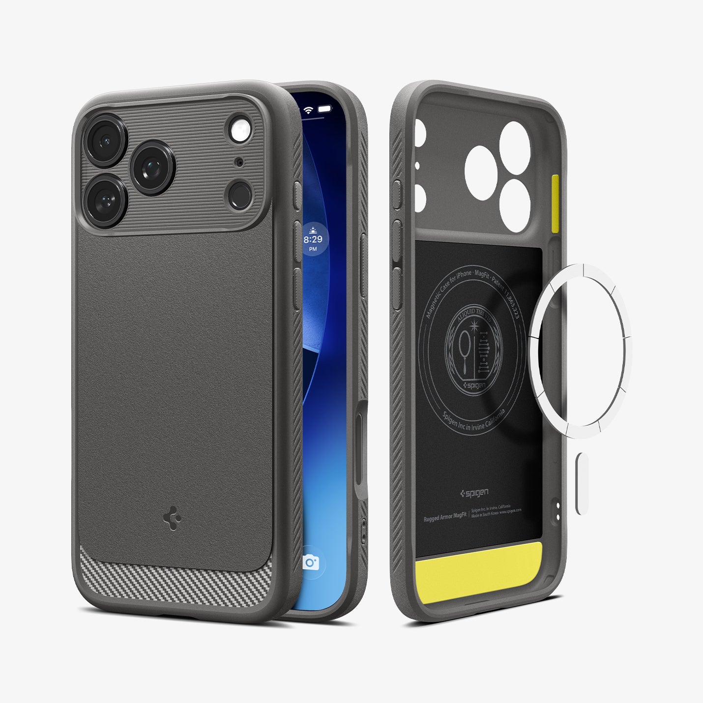 Spigen Rugged Armor (MagFit) Case for iPhone 17 Pro Max
