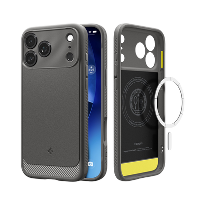 Spigen Rugged Armor (MagFit) Case for iPhone 17 Pro Max